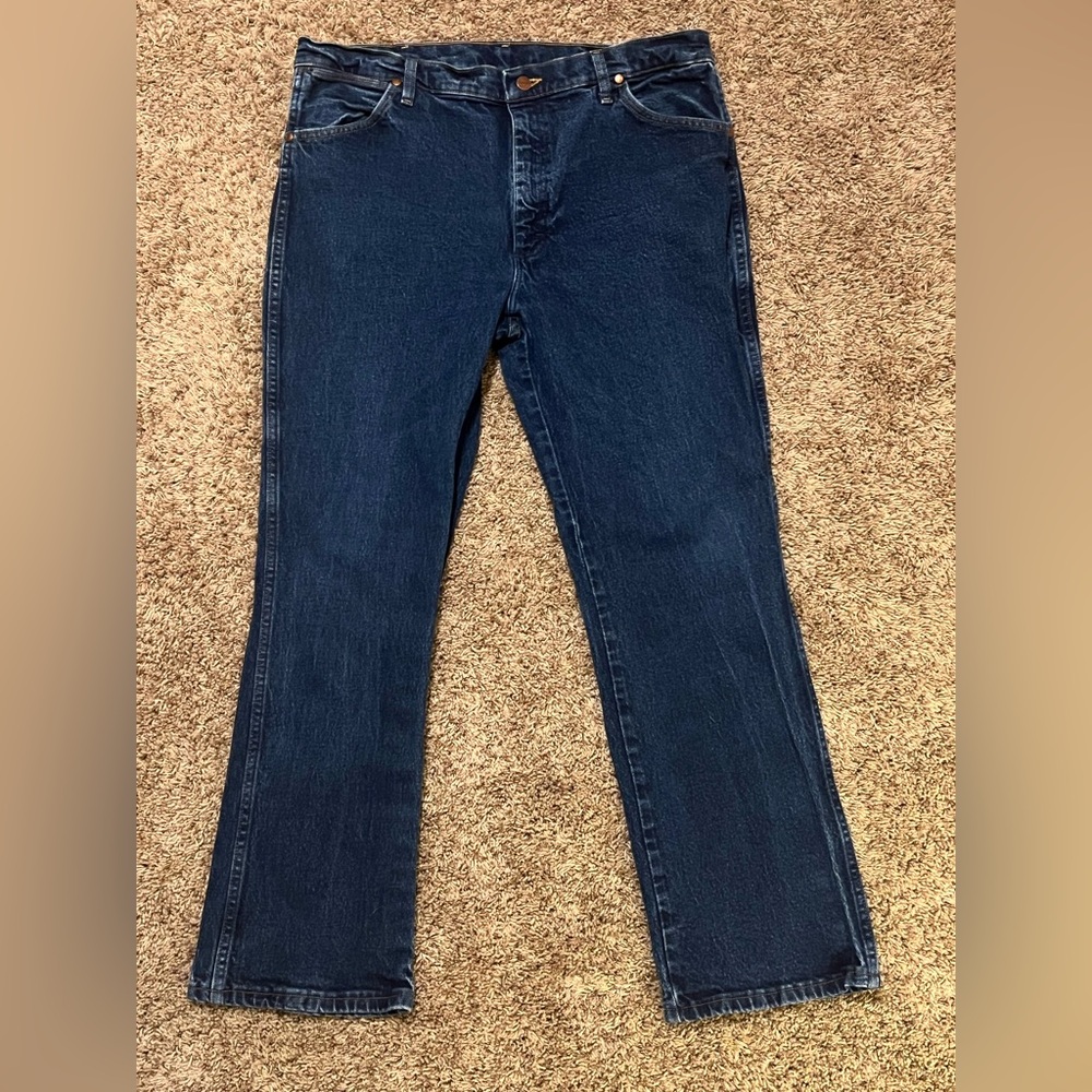 Vintage Wrangler Dark Blue Straight Leg Jeans